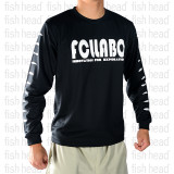 FCLLABO Innovation For Exploration Long Sleeve Dry Shirt Black