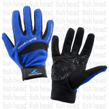 Oceans Legacy Jigging and Casting Gloves Blue