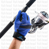 Oceans Legacy Jigging and Casting Gloves Blue