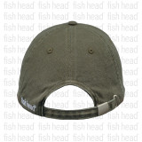 Fish Head Dogtooth Cap Olive Green