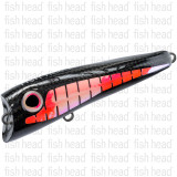 Fish Head Hippo D100 Floating Swimming Popper