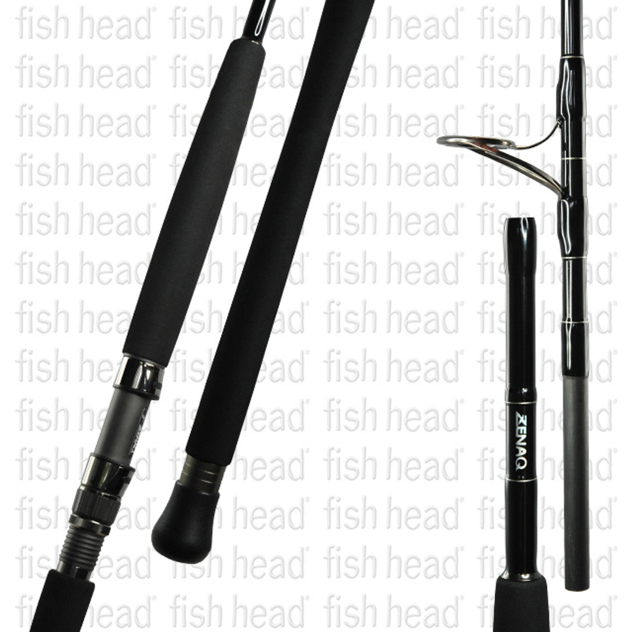 Zenaq Expedition EP55-14S Spin Travel Jigging Rod - Fish Head