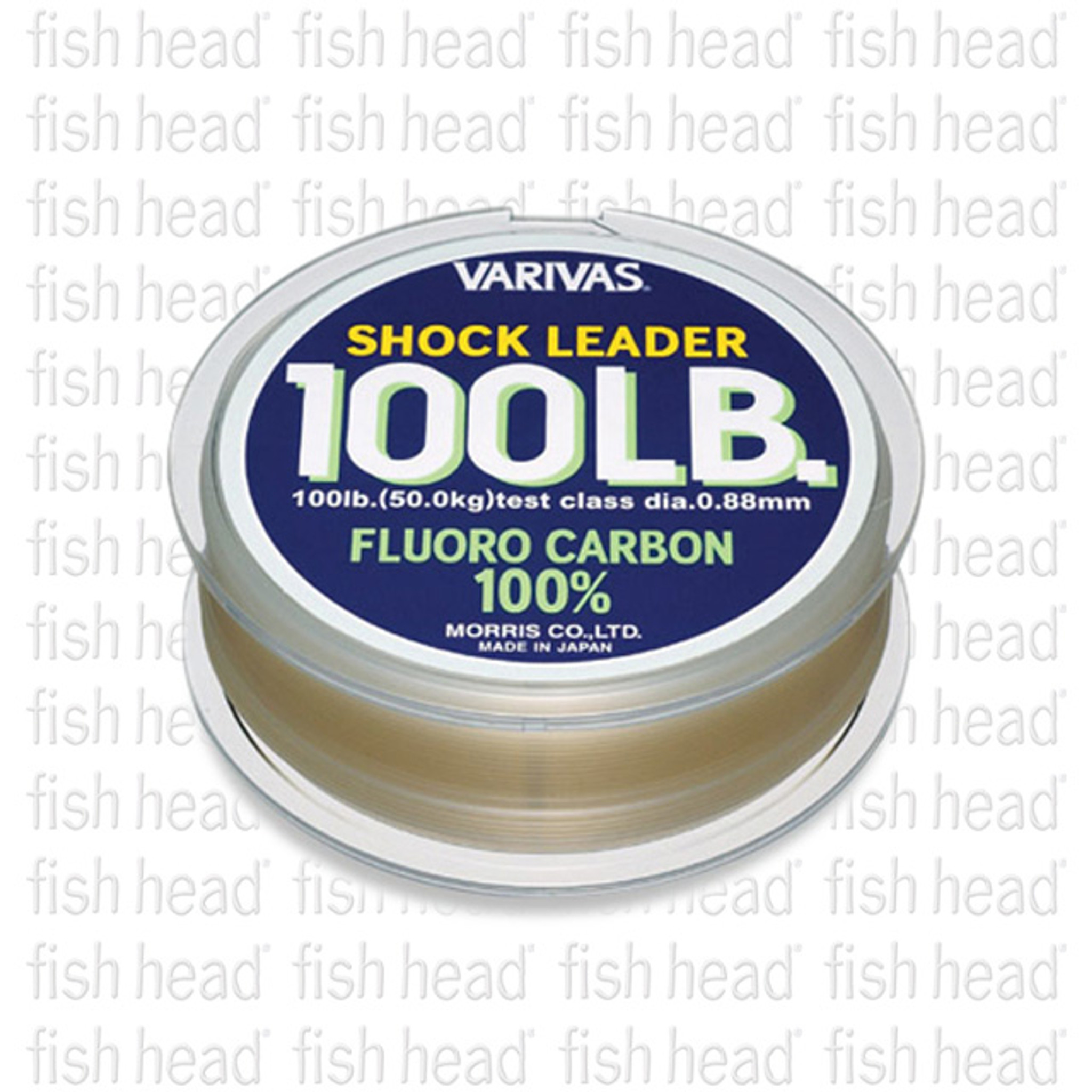 Varivas Fluorocarbon Shock Leader - Fish Head