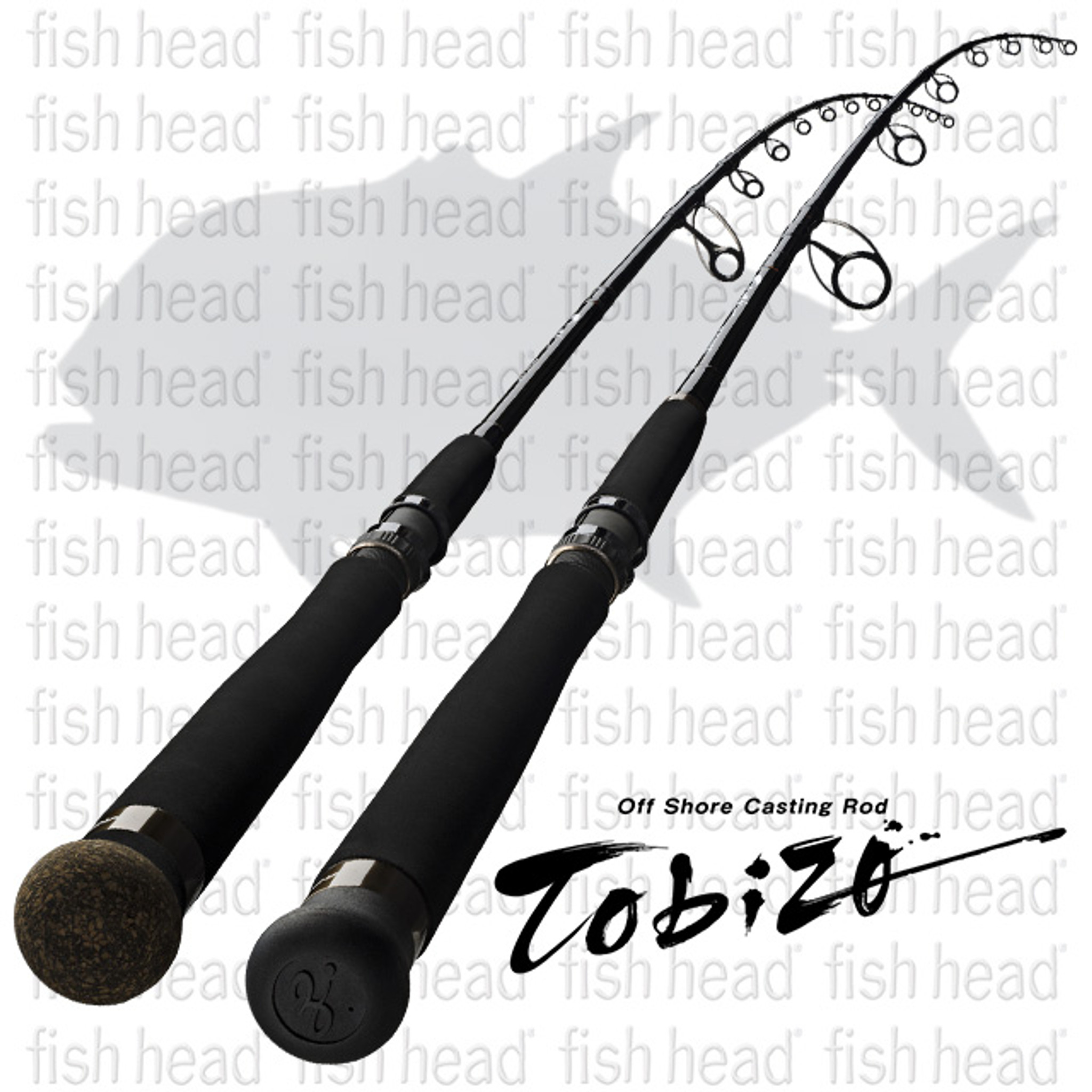 Zenaq Tobizo TC80-50G Spinning Rod - Fish Head