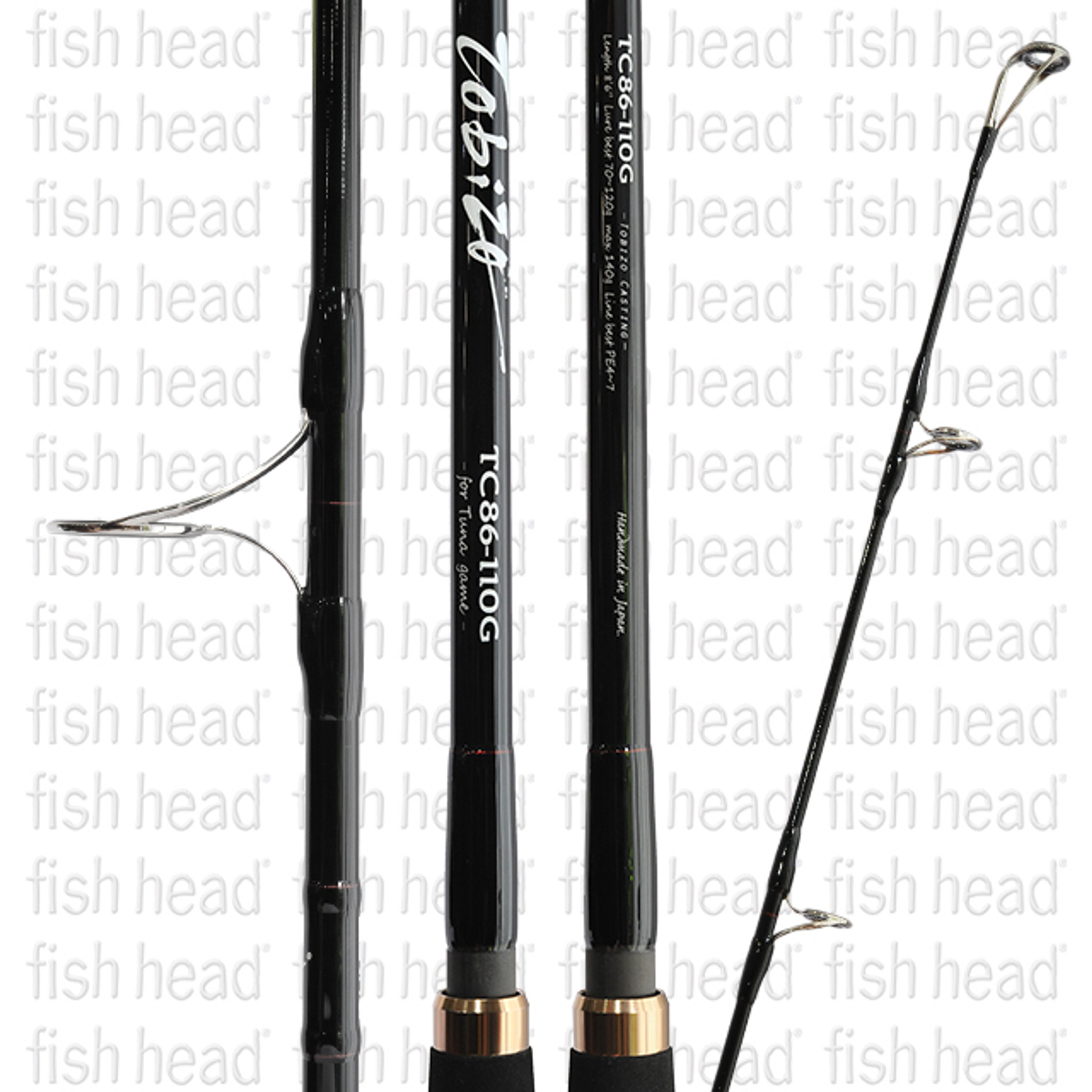 Zenaq Tobizo TC86-110G Stickbait Rod - Fish Head