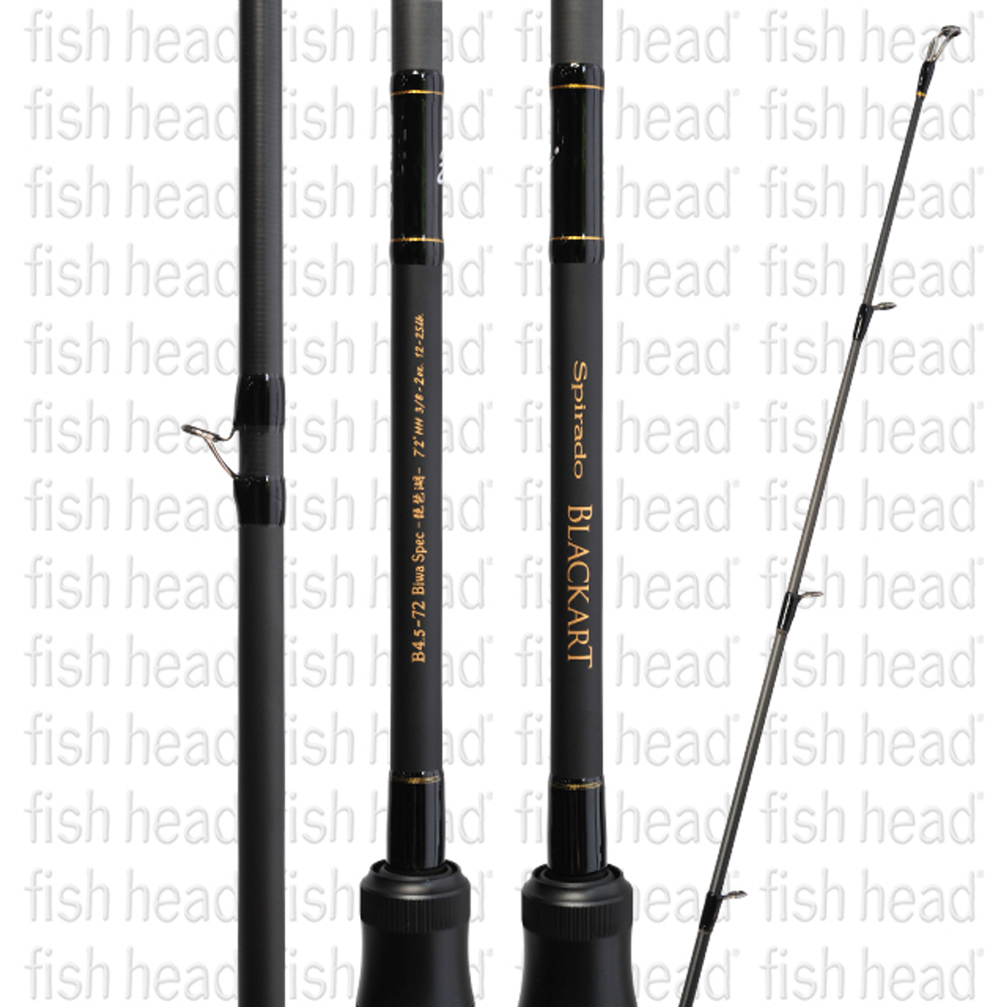 Zenaq Spirado Blackart B4.5-72 Biwa Spec Baitcast Rod