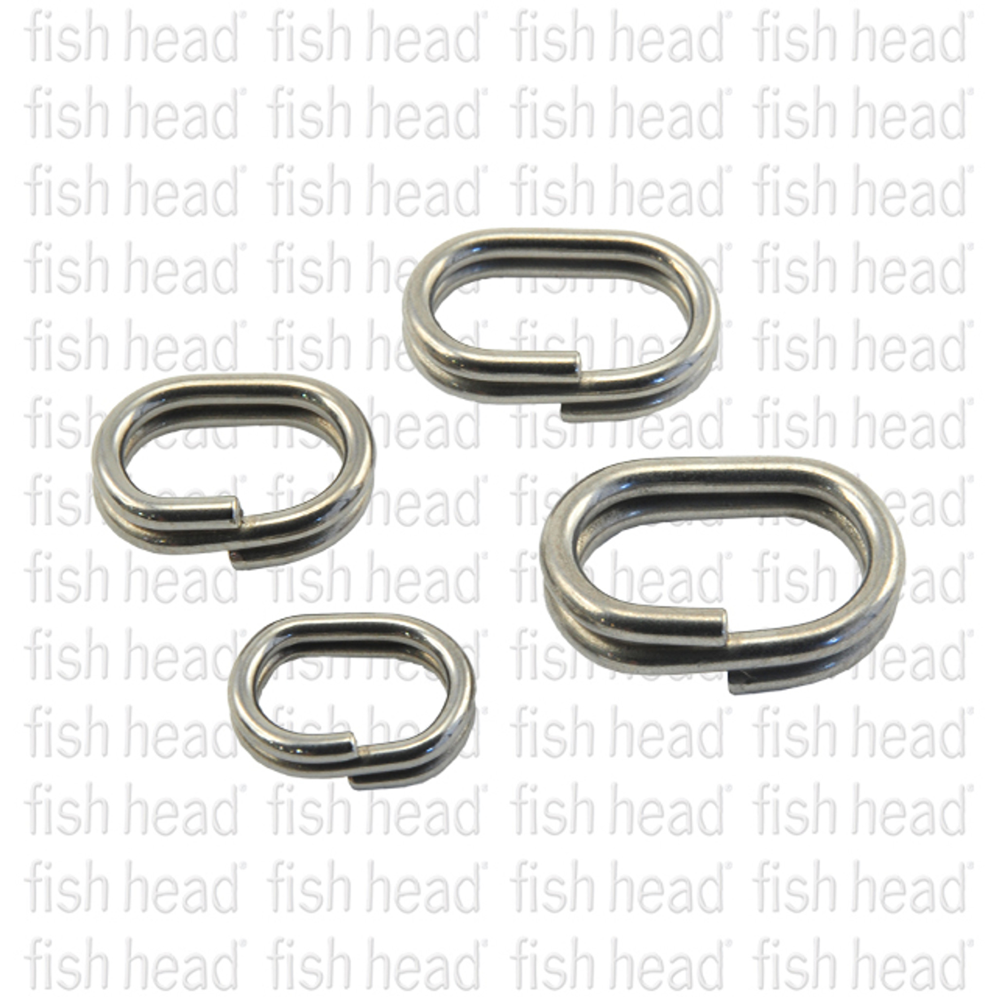 Maria Fighters Ring Oval Split Ring - Fish Head