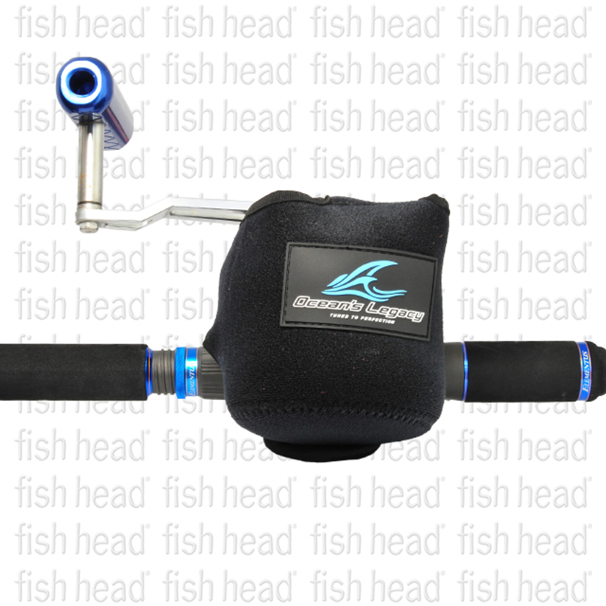 Oceans Legacy Reel Pouch - Fish Head