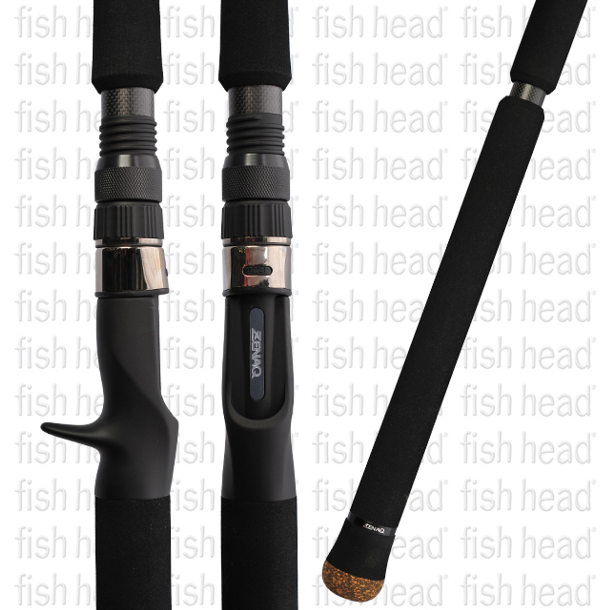 Zenaq Plaisir Answer PA-B67 Sopmod Baitcast Rod - Fish Head