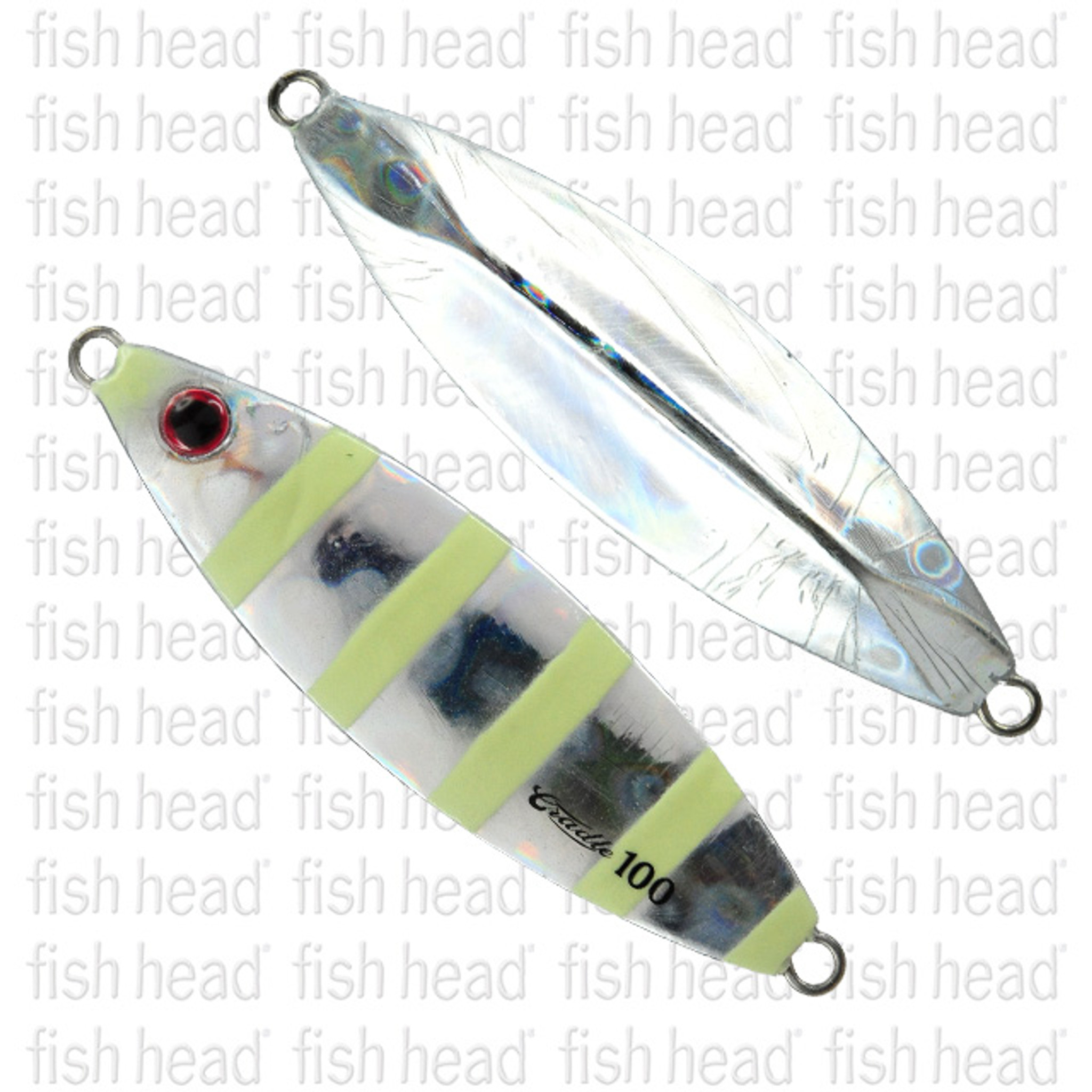 Shout! Fisherman's Tackle Shotel Fishing Jig (Color: Zebra Glow