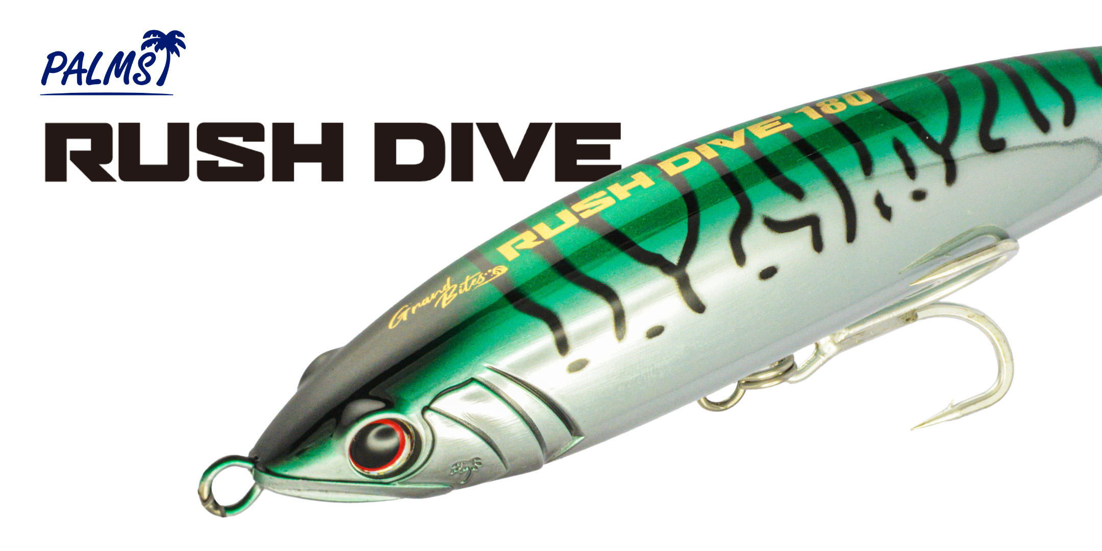 Palms Rush Dive Floating Stickbait 180mm – Isofishinglifestyle