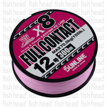 Sunline Full Contact PEX8 300m Pink - Fish Head