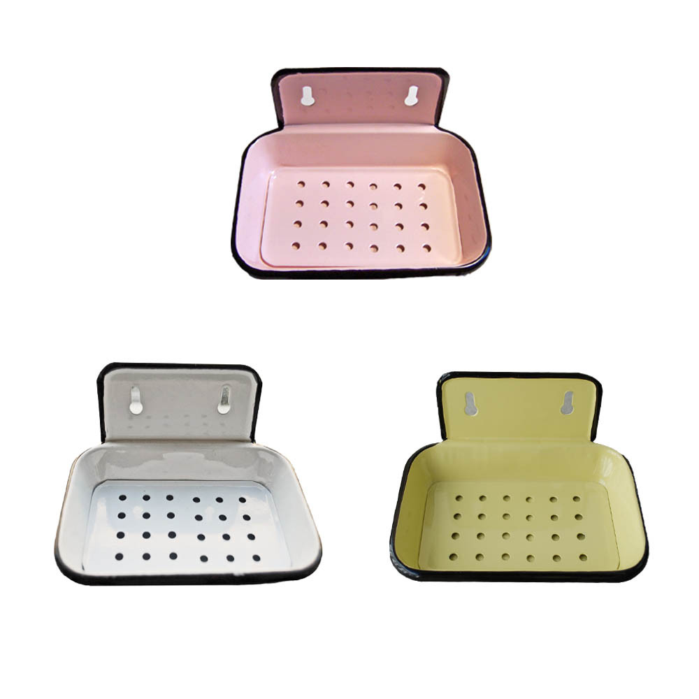 Vintage Enamel Soap Dish Soap Farm