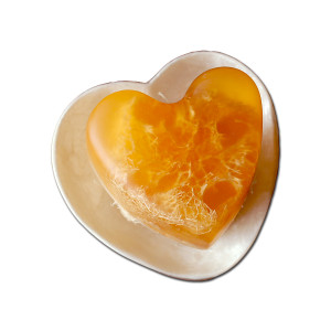Soap Farm I love a loofah heart soap Soap Farm I love a loofah heart soap