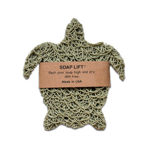Soap Lift Soap Saver in sea green turtle Soap Lift Soap Saver in sea green turtle