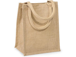 Add a burlap gift bag  Add a burlap gift bag