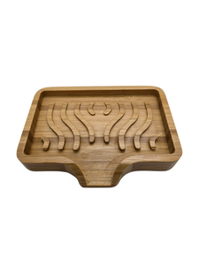 Bamboo Draining soap dish by Soap Farm Bamboo Draining soap dish by Soap Farm