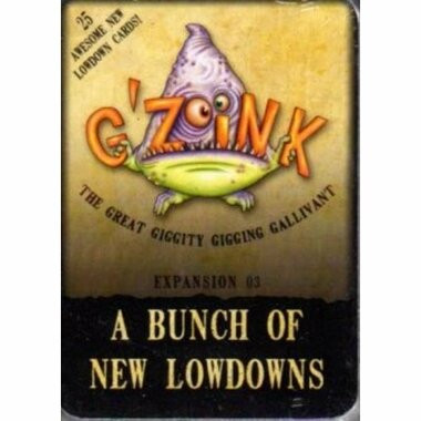 G'Zoink: A Bunch of New Lowdowns - Expansion 3 (Clearance)