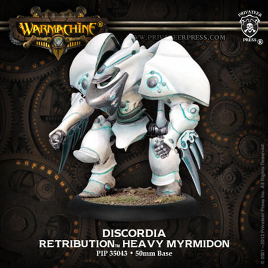 Warmachine: Retribution of Scyrah - Discordia - Retribution Character Heavy Myrmidon (Upgrade Kit)