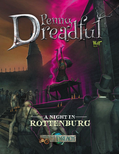 Through the Breach RPG: Penny Dreadful - A Night in Rottenburg (Clearance)