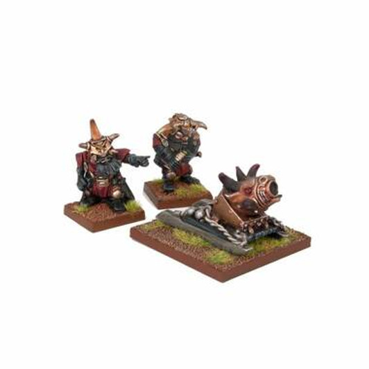 Kings of War: Abyssal Dwarf G'rog Light Mortar