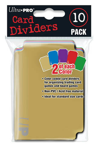 Deck Box Card Dividers