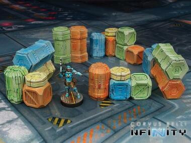 Micro Art Studios: Infinity Terrain Cargo Crates (5)