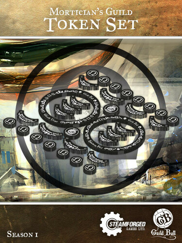 Guild Ball: (Mortician's Guild) Token Set (Clearance)