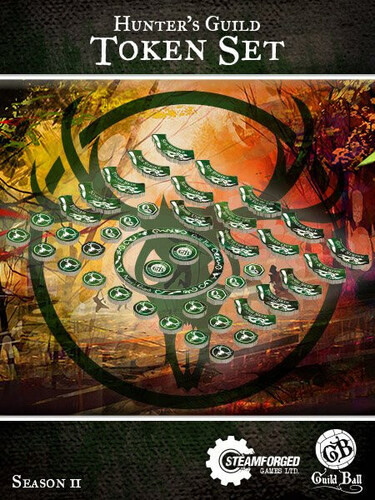 Guild Ball: (Hunter's Guild) Token Set (Season 2) (Clearance)