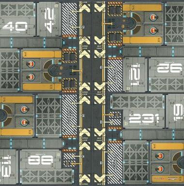 BattleMat Infinity Icestorm (48x48in)