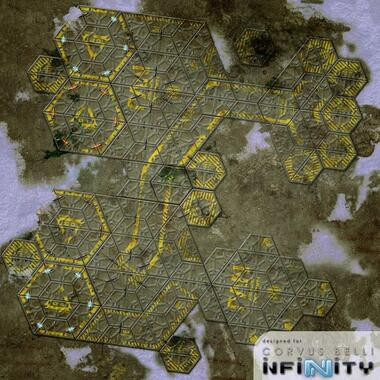 BattleMat Infinity US Ariadna (48x48in)