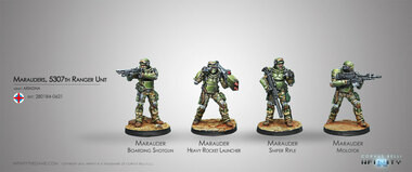 Infinity: Ariadna Marauders 5307th Composite Ranger Unit