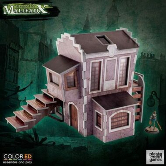 Malifaux: Downtown Building - Color Edition