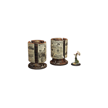 Wolsung Steampunk Game: Advertising Columns (2)