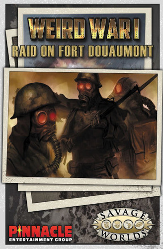 Savage Worlds RPG: Weird War I GM Screen w/ Raid on Fort Douaumont Adventure