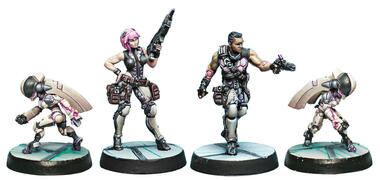 Infinity: Aleph Dactyls, Steel Phalanx Support Pack