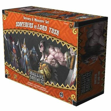 Massive Darkness: Heroes and Monster - Sorcerers VS Lord Tusk