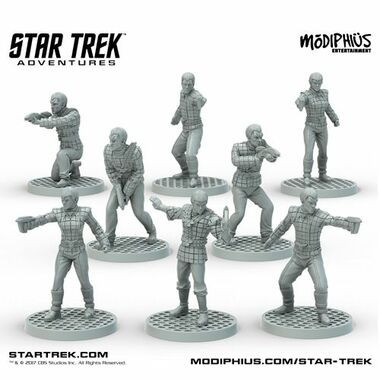 Star Trek Adventures RPG: Romulan Strike Team Miniatures