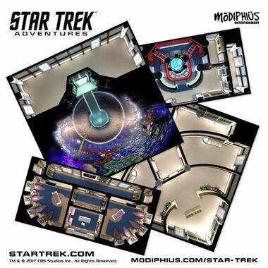 Star Trek Adventures RPG: The Next Generation - Starfleet Tile Set