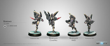 Infinity Aleph: Ekdromoi HMG/Combi Rifle