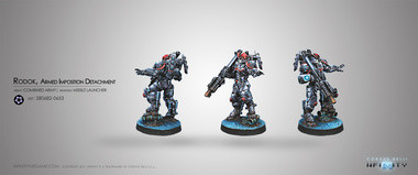 Infinity: Combined Army Rodok, Armed Imposition Detachment (Missle Launcher)