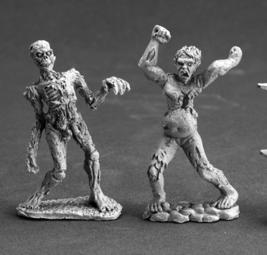 Dark Heaven Legends Miniatures: Zombies (2)