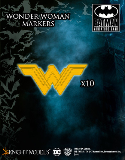 DC Universe Miniature Game: Wonder Woman Markers (Clearance)