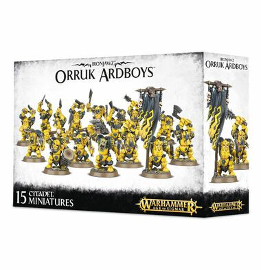Warhammer Age of Sigmar: Ironjawz - Orruk Ardboys