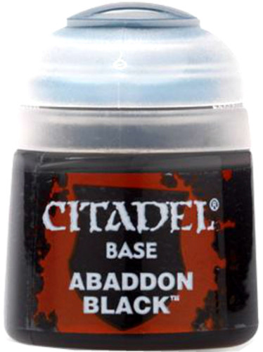 Citadel Base Paint: Abaddon Black (12ml)