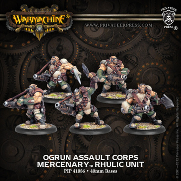 Warmachine: Mercenaries - Ogrun Assault Corps