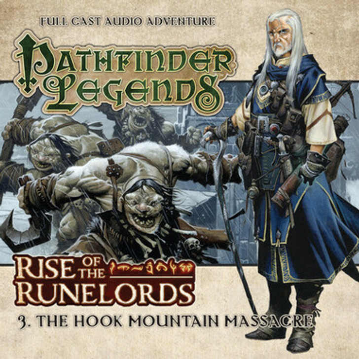 Pathfinder Legends: Rise of the Runelords - The Hook Mountain Massacre (Audio CD)