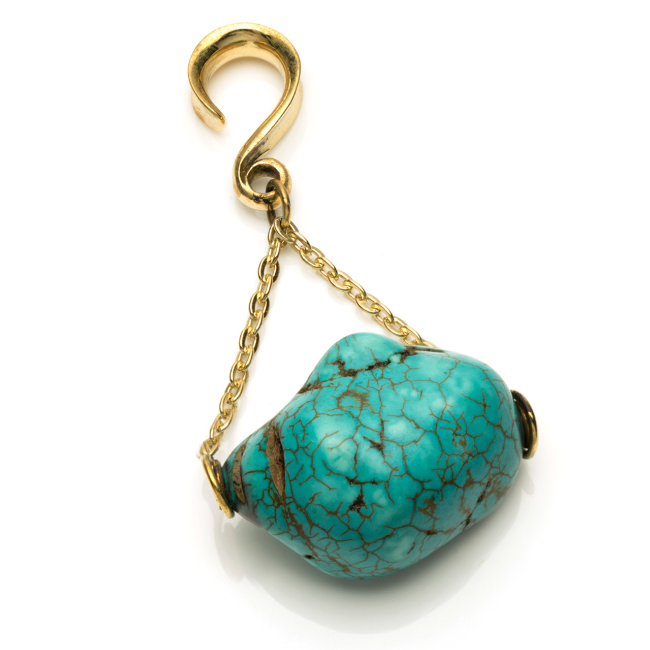 Turquose Howlte Mn Crystal Heart - 2.5cm N 2025 | Turquose