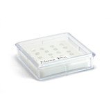 20x Silver Heart Bent Back - in Box