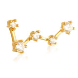 TL - 14ct Threadless Gold Constellation Pin Attachment
